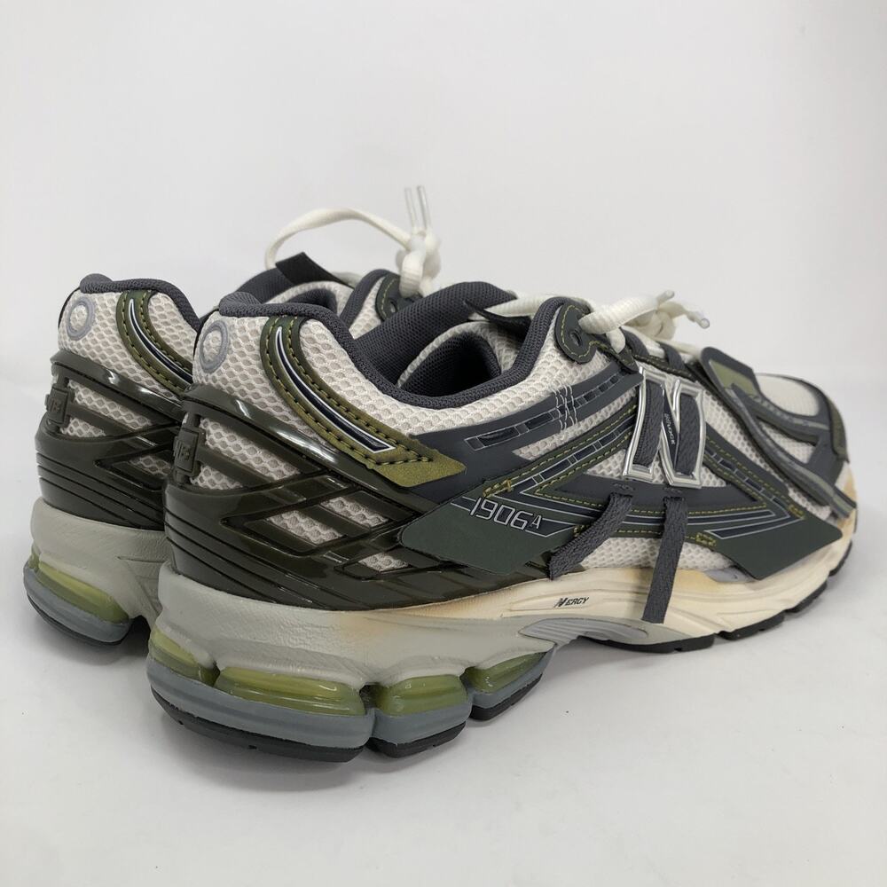 New Balance 1906A Unisex W12.5/M11 Green Mesh Lace Up Casual Sneaker - Picture 12 of 14